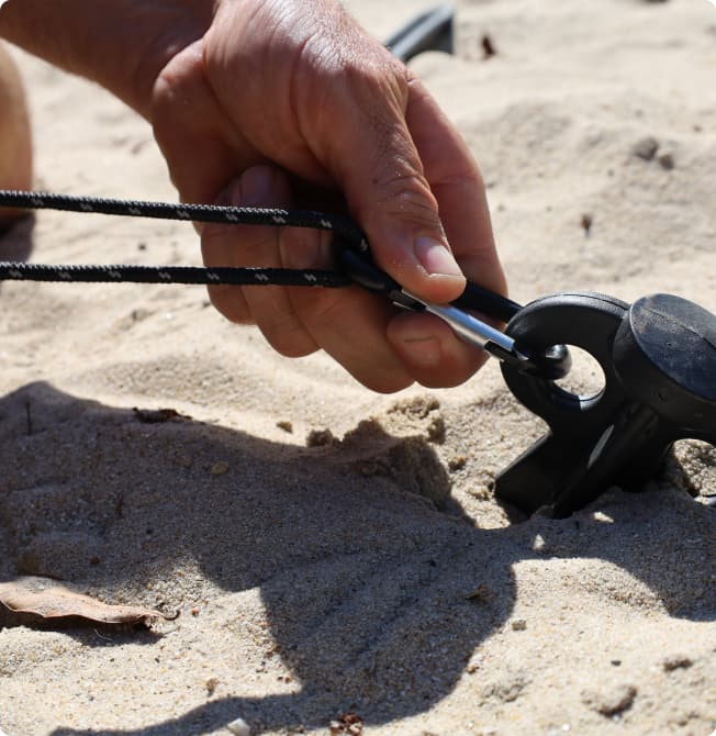 Black Sand peg - 300mm - Image 4